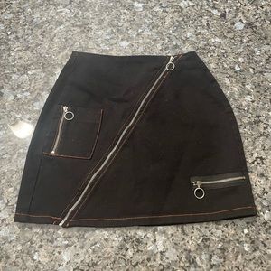 BDG denim mini skirt